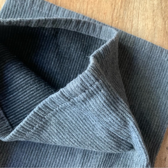 Hugo Boss Alabama Mens Chinos W33 L36 Regular Straight Grey Wool Corduroy - Picture 10 of 10